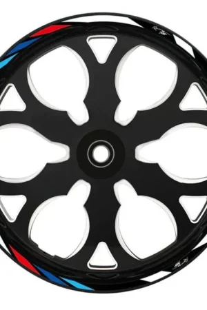 Velg sticker Racing Style compatibel met BMW S 1000 R / RR / XR 17 inch velgen sticker ras Zaddox Budget