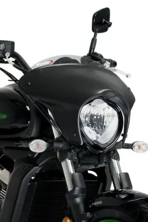 Stuurkuip Batwing met Windscherm compatibel met Kawasaki Vulcan S 15-25 Puig SML rookgrijs Sport 21075H Luxe