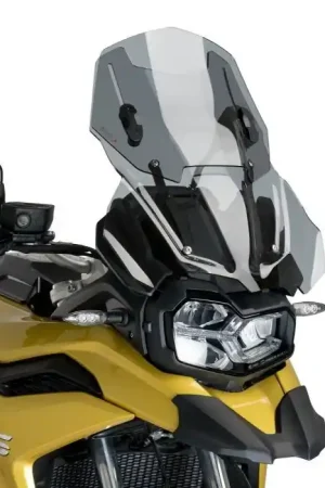 Vervangingsruit compatibel met BMW F 800 GS 24-25 Puig 3178H New Generation Touring rookgrijs Finale Uitverkoop