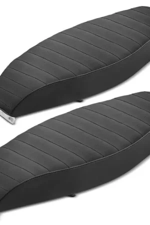 Set 2x Zadel passend voor Simson S51 S50 S70 Craftride HS17 zwart Trendy