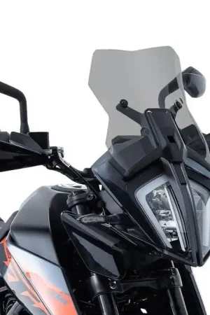 Laatste Kans Kuipruit Touring met ABE voor KTM 390 Adventure 20-24 Airoad TS65 Vervangingsruit rookgrijs 30070R