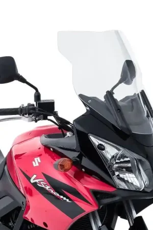Gecertificeerd Kuipruit Touring met ABE voor Suzuki V-Strom 650 04-11 Airoad TS101 Vervangingsruit helder 30080K