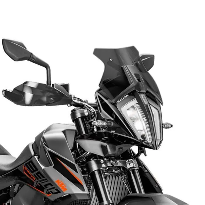 Koopje Sportscherm met ABE geschikt voor KTM 790 / 890 Adventure 19-25 Airoad SP15 racescherm voorruit donker getint 10100D