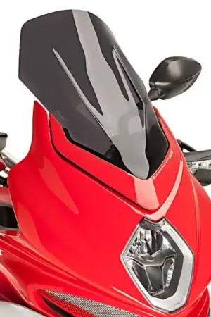 Vervangingsruit touring compatibel met MV Agusta Turismo Veloce/ Lusso 14-25 donker getint windscherm Puig Direct Verzonden