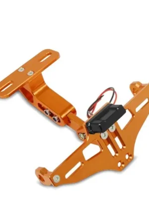 Kentekenplaat houder compatibel met Motocross, Enduro Zaddox NH2 oranje Modern