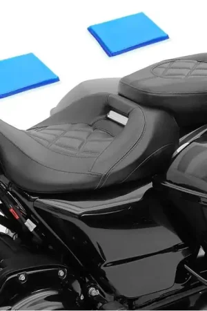 Lage Prijs Gel zadel passend voor Harley Davidson Road Glide Special 15-23 RH3G zwart Craftride