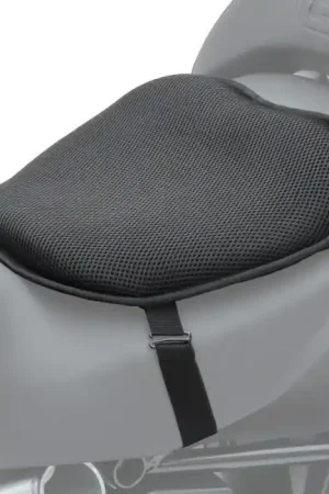 Motorfiets Gel Zadelkussen Tourtecs L Comfort zadelkussen universeel in zwart Speciale Aanbieding