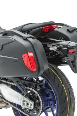 Koop Online Zijkoffers + kofferrek Bagtecs SC22 motor Koffers Universeel zwart