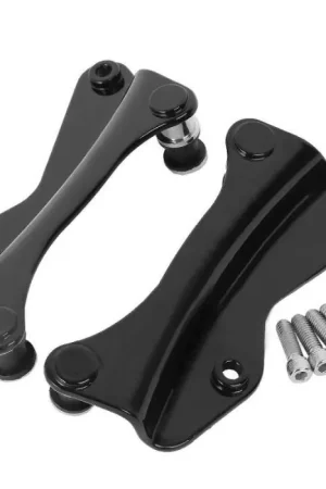 Motorfiets 4-Point Docking Hardware Kit passend voor Harley Davidson Touring 14-25 in zwart Craftride Handgemaakt