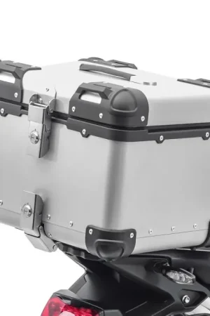 Betrouwbaar Motorfiets Alu topkoffer Bagtecs XS45 Aluminium 45 liter zilver