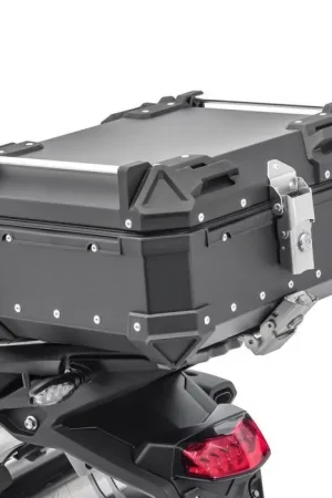 Tijdelijk Beschikbaar Motorfiets Alu topkoffer Bagtecs XB28 Aluminium 28 liter zwart