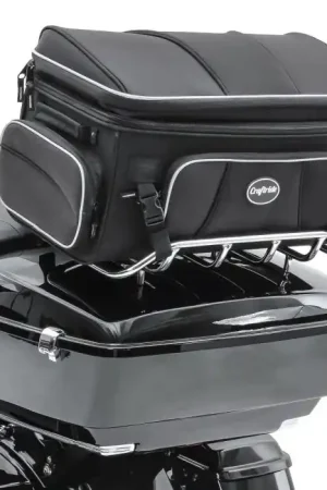 Authentiek Achtertas voor topkoffer bagagerek Craftride TT1 Buddyseat tas 73Ltr zwart