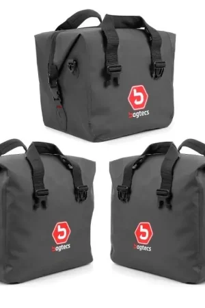 Binnetassen Aluminium Koffers + topkoffer compatibel met BMW R 1250 GS / Adventure 19-24 Bagtecs Nieuwe Collectie