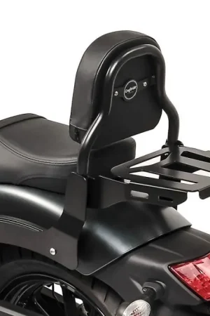 Sissybar XS3 compatibel met Kawasaki Vulcan S / Café 15-25 met bagagedrager zwart Craftride Beste Prijs