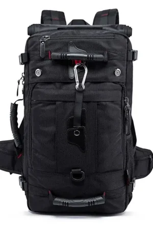 Betrouwbaar Motor rugzak Bagtecs HK2 buddyseat tas 35Ltr in zwart