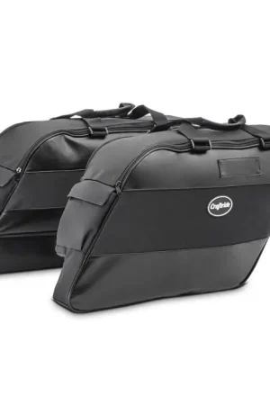 Merkproduct Zijkoffer binnenzak compatibel met Harley Davidson Touring 94-25 stretched zadeltassen Craftride