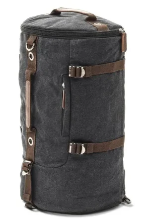 Rugzak Canvas Craftride VG8 bagagerol Vintage 35L zwart Nieuwe Collectie