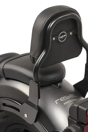 Sissybar XS3 compatibel met Honda Rebel 500 CMX 17-25 zwart Craftride Gecertificeerd
