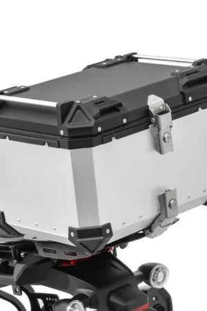 Motor topkoffer aluminium Bagtecs XB55 topcase 55 liter Universeel zilver Betrouwbaar