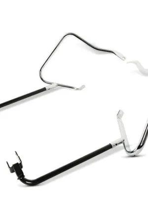 Flitsaanbieding Zadeltassen houder passend voor Harley Davidson Touring 14-25 kofferdrager chroom Craftride