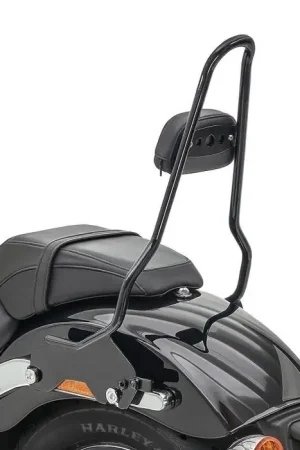 Sissybar voor Harley Davidson Sport Glide / Low Rider / ST / S 18-25 afneembar Craftride OM01B zwart Betrouwbaar