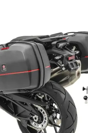 Motor koffers Bagtecs TB8S zijkoffers 2x45L + montageadapters Exclusieve Aanbieding