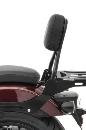 Sissybar CL3 compatibel met Honda Rebel 1100 CMX 21-25 met bagagedrager zwart Craftride Shop Nu