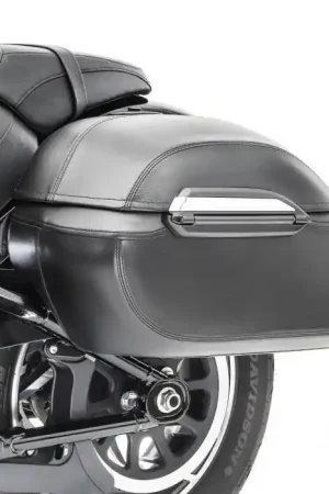 Motorfiets Zijkoffer Set Craftride K3 33Ltr incl montagekit hardcover koffer in zwart Ambachtelijk