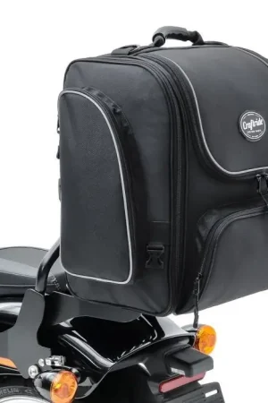 Modern Motor Sissybar Tas Craftride TM4 Achtertas 39-49 Liter zwart