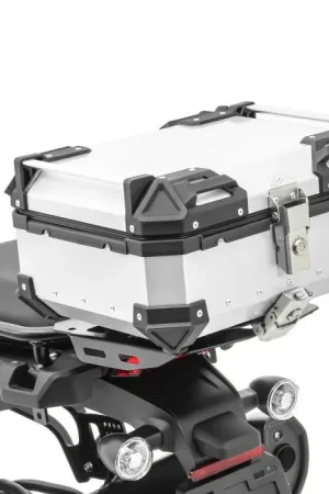 Motorfiets Alu topkoffer Bagtecs XB28S Aluminium 28 liter zilver Laatste Kans