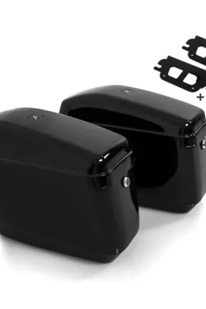 Snelle Levering Set Harde Zadeltassen + houders QL compatibel met Honda Rebel 1100 CMX 21-25 Craftride Nevada rechts-links