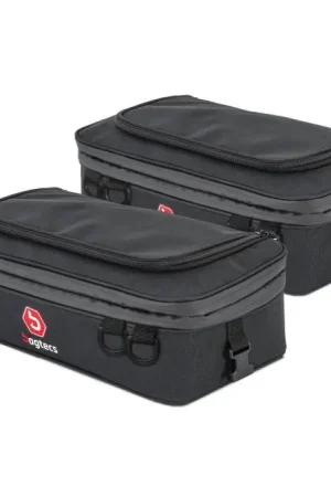 Premium Aluminium Koffer Top Tas 2x compatibel met BMW R 1250 GS / Adventure 19-24 Bagtecs BF2