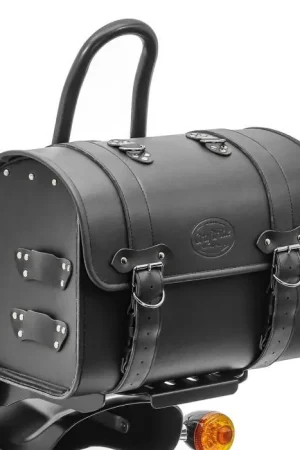 Rechtstreeks Van De Fabrikant Motorfiets Staarttas Craftride LP Sissybar Tas voor Cruiser en Retro 26 Liter