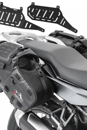 Weekendaanbieding Set Zijtassen MT142 + Zijdrager voor Honda Transalp XL 750 23-25 Bagtecs TW46