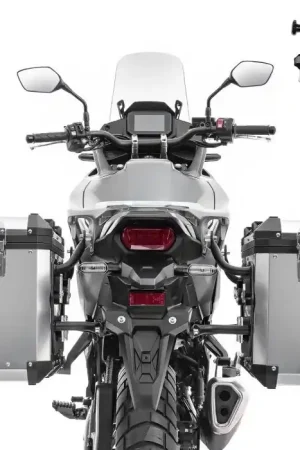 Set Motor zijkoffers aluminium 2x38 liter alu koffer Bagtecs XW38 zilver + adapter Rechtstreeks Van De Fabrikant