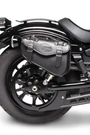 Motorfiets Zadeltas rechts Craftride Arizona 3Ltr Zijvak voor Chopper zwart Koopje