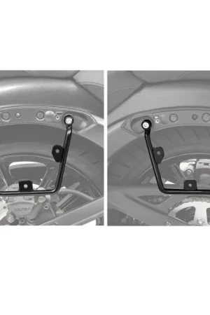 Goedkoop Set Zadeltas houder compatibel met Kawasaki Vulcan S / Café 15-25 afstandshouder beugel (paar) Craftride