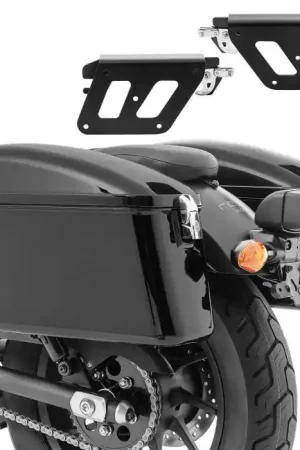 Harde zadeltassen koffers compatibel met Honda Rebel 500 CMX 17-25 afneembar Dallas Craftride Nieuw Model