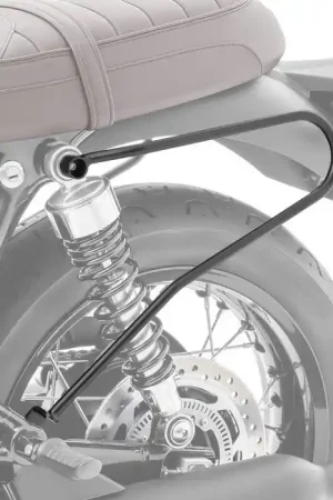 Uitverkoop Zadeltashouders compatibel met Triumph Bonneville T120 / T100 16-25 Afstandhouder Craftride AH1 Zwart