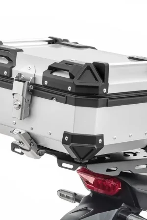 Bulkbestelling Motorfiets Alu topkoffer Bagtecs XB22 Aluminium 22 liter zilver
