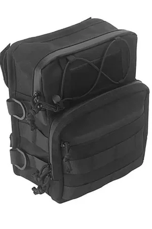 Gratis Verzending Stuurtas Club Style compatibel met Harley Davidson modellen Ballistic Nylon Craftride DC2 zwart