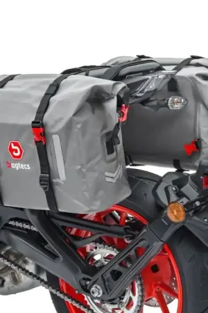Actieprijs Motorfiets Zadeltassen Waterdicht Bagtecs G8R 2x30L Oprolbare Zijtas