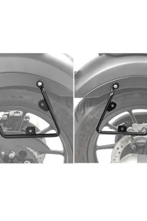 Set Zadeltas houder compatibel met Honda Rebel 500 CMX 17-25 afstandshouder beugel (paar) Craftride Op = Op