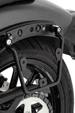 Rechtstreeks Van De Fabrikant Zadeltas houder compatibel met Kawasaki Vulcan S / Café 15-25 links afstandshouder beugel Craftride