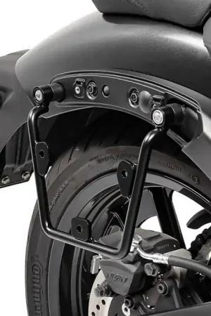 Voordeelprijs Zadeltas houder compatibel met Kawasaki Vulcan S / Café 15-25 rechts afstandshouder beugel Craftride