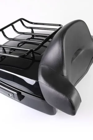 Op = Op Topkoffer Chopped passend voor Harley Davidson Street Glide Special 15-23 CB3 zwart Craftride