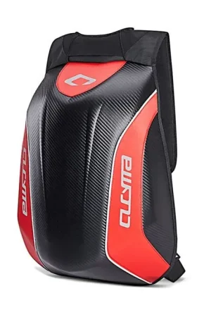 Limited Edition Motor harde shell rugzak zakje Bagtecs Carbon 30 Liters Volume rood