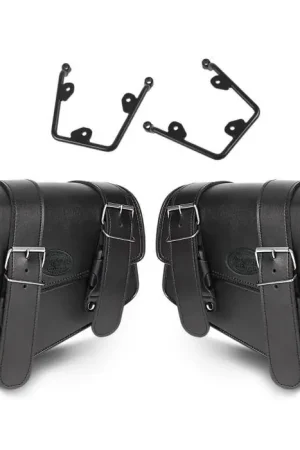 Set Zadeltassen + houders compatibel met Kawasaki Vulcan S 15-25 Craftride Montana rechts-links Bestel Nu