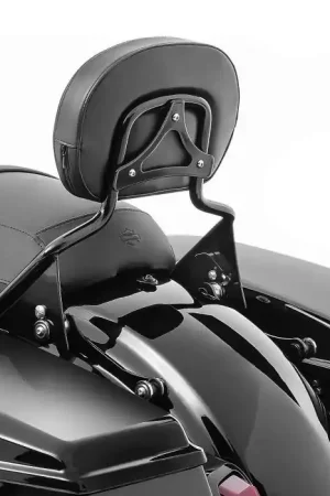 Sissybar afneembaar past op Harley Davidson Touring 09-25 Craftride FR9 zwart Modern