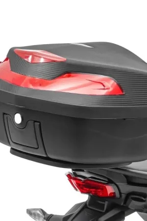 Favoriet Topkoffer compatibel met Ducati Multistrada 1200/ S XK48 48L Top Case rood